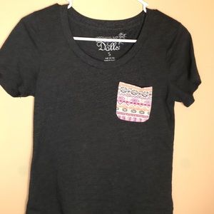 Plain t shirt  with pocket